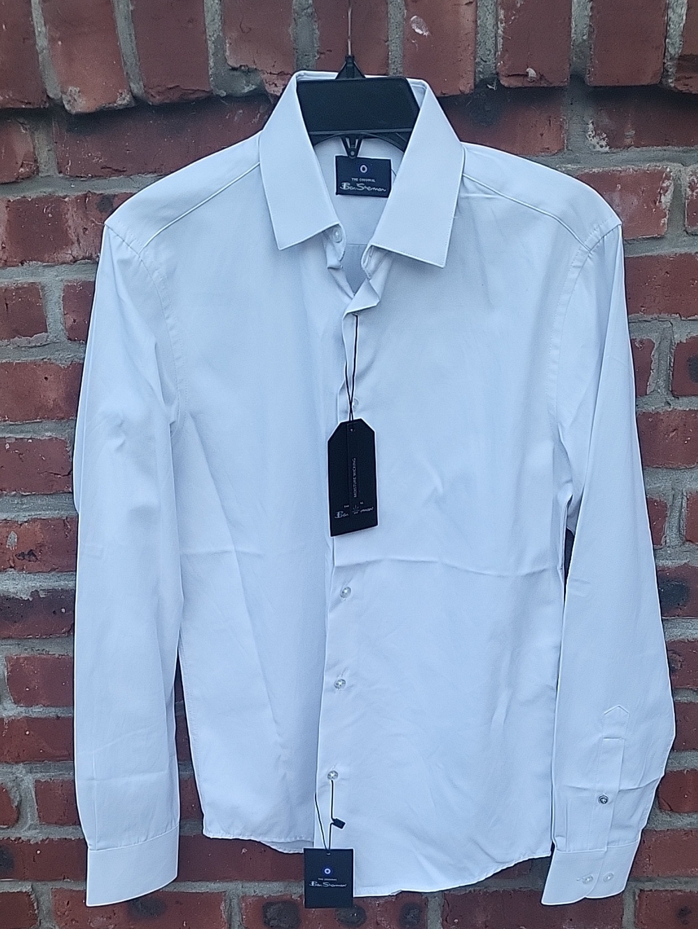 Ben Sherman Classic White Men's Dress Shirt